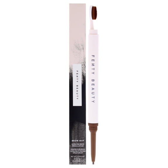 Brow MVP Ultra Fine Brow Pencil and Styler - Medium Brown by Fenty Beauty for Women - 0.002 oz Eyebrow Pencil