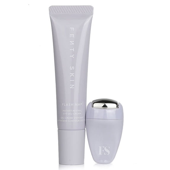 Fenty Beauty by Rihanna FENTY SKIN Flash Nap Instant Revival Eye Gel-Cream + Eye Massage Tool 2pcs