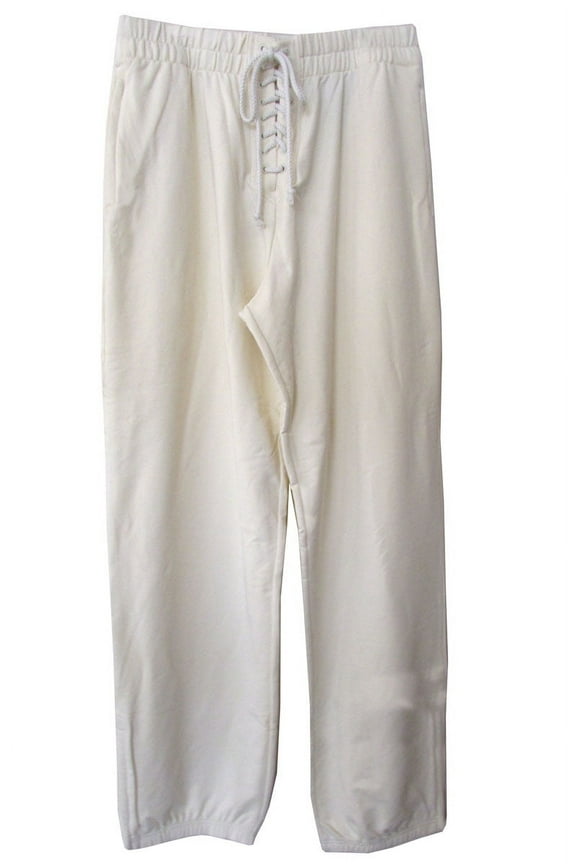 Fenty Puma By Rihanna Womens Front Lacing Sweatpants, Vanilla Ice, Size XL