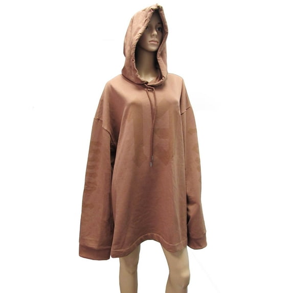 Fenty Puma By Rihanna Womens Long Sleeve Graphic Hoody, Friar Brown, M