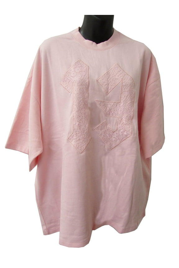 Fenty Puma By Rihanna Womens Oversized Crew Neck T-Shirt, Crystal Rose, M