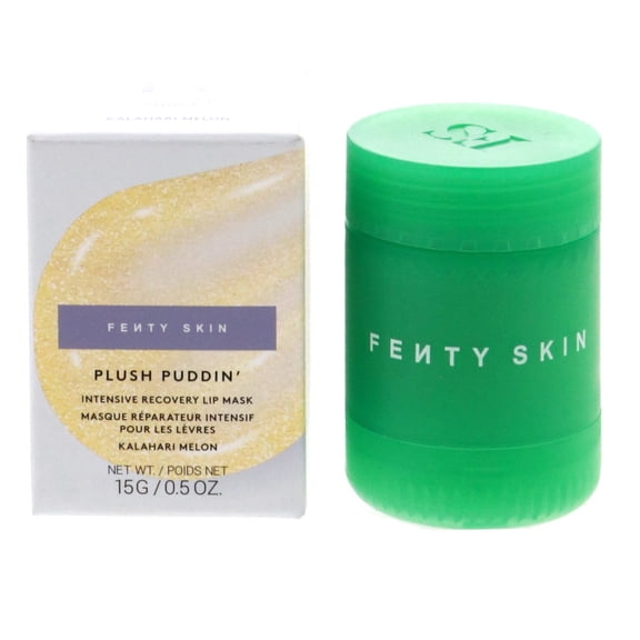 Fenty Skin Plush Puddin Intensive Recovery Lip Mask, Kalahari Melon, 0.5 oz