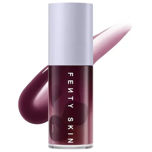 Fenty Treatz Hydrating Lip Oil in Black Cherry Nourishing