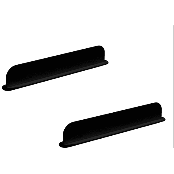 Fenull Black splashback, Bathroom Products, Silicone Guard Water Splashes Prevention Backsplash Dish Washing Baffle Board for Kitchen 2PC