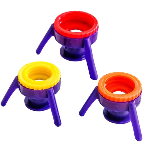 Fenull Bottle Cap Kit with 3 Sizes Leak Proof Upside Down Dispenser for Thick Liquids Most Plastic Bottles