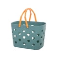 thumbnail image 1 of Fenull Laundry Hamper, Household Dirty Clothes Storage Basket Blue Bathroom Toiletries Hand Bath Basket, Clearance Sale Storage Case, 1 of 4
