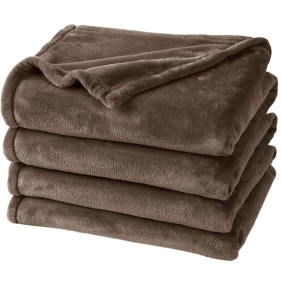 Fenull Soft and Comfortable Blanket Coffee Color 70*100, 1 Soft and Cozy Blanket