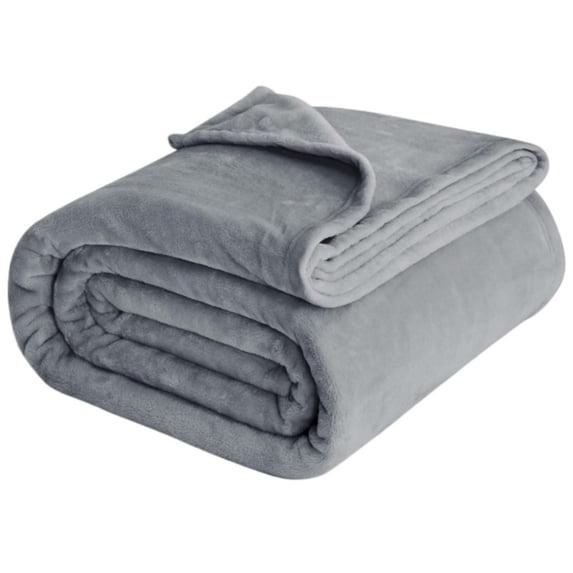 Fenull Soft and Comfortable Blanket Silver Gray 70*100, 1 Soft and Cozy Blanket