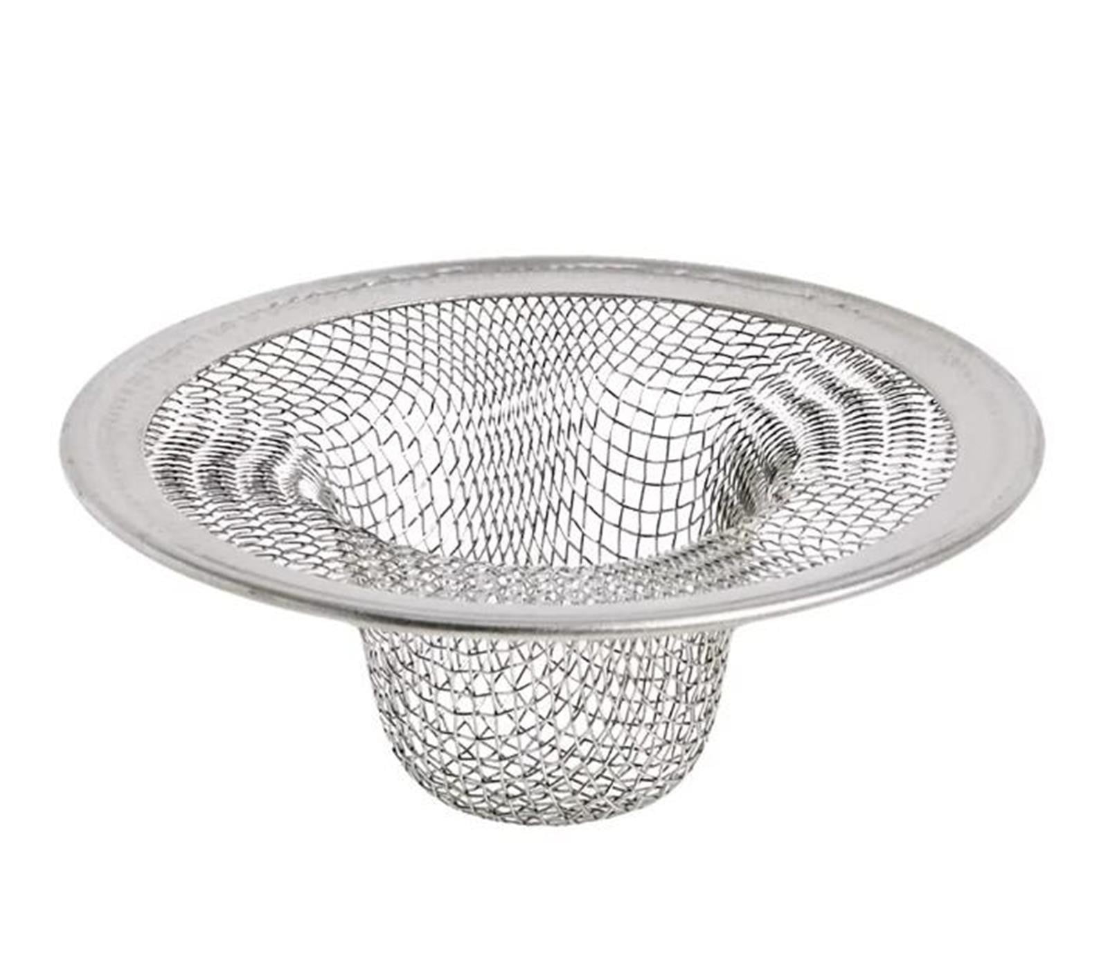 Fenull Sink Strainer for Most Kitchen, Shower Hair Drain Catcher Stainless Steel Hair Catcher for Sink Bathroom Tub Drain Hair Catcher By (2Pc), Clearance Sale Screen Mesh