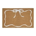thumbnail image 1 of Fenull White Bow Entryway Mat 40x60cm Coconut Coir Doormat for Holiday Decor Non Welcome Rug for Front Door and Entryway, Carpet, 1 of 5