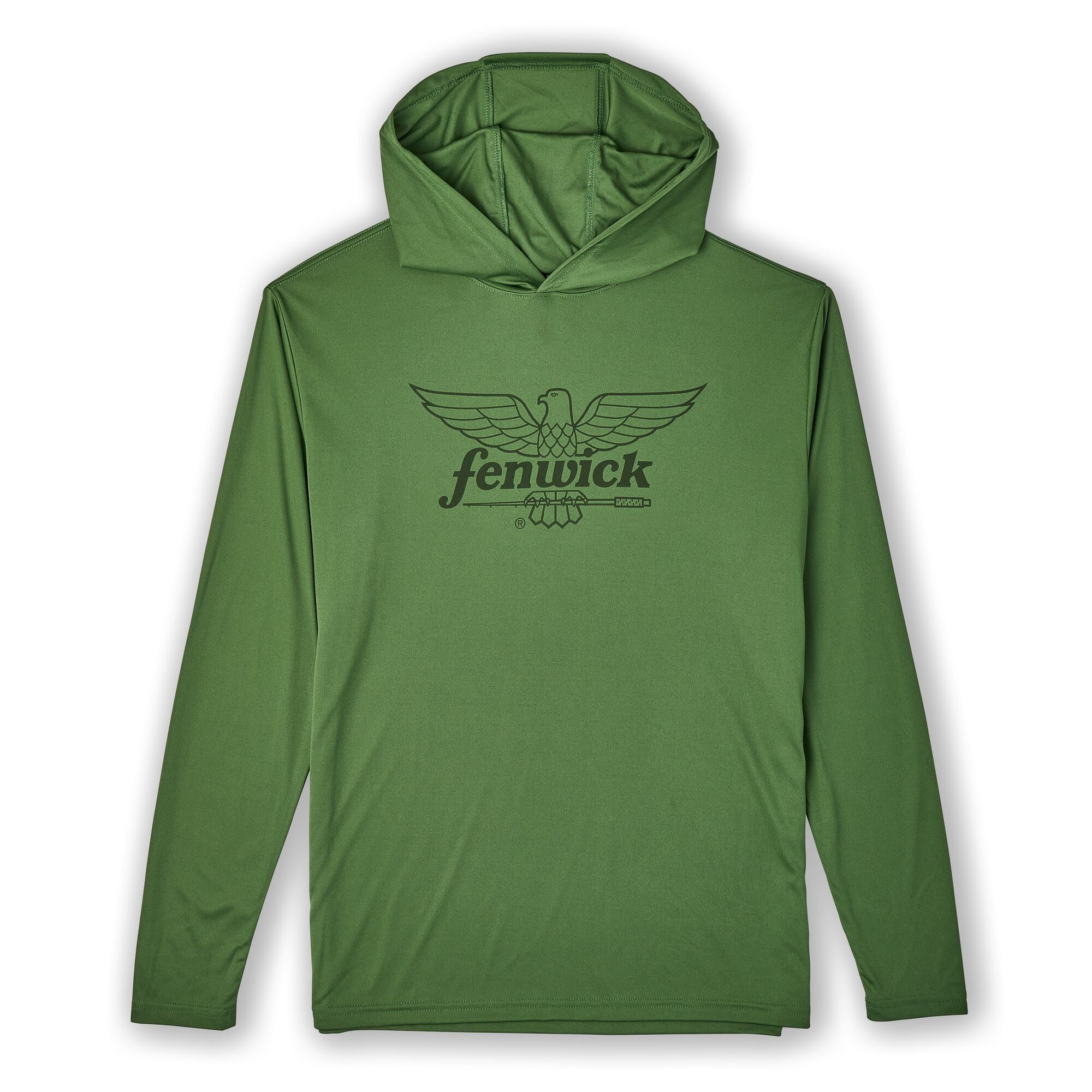 Fenwick Performance Long Sleeve Hooded Sun Shirt, Summer, Size M