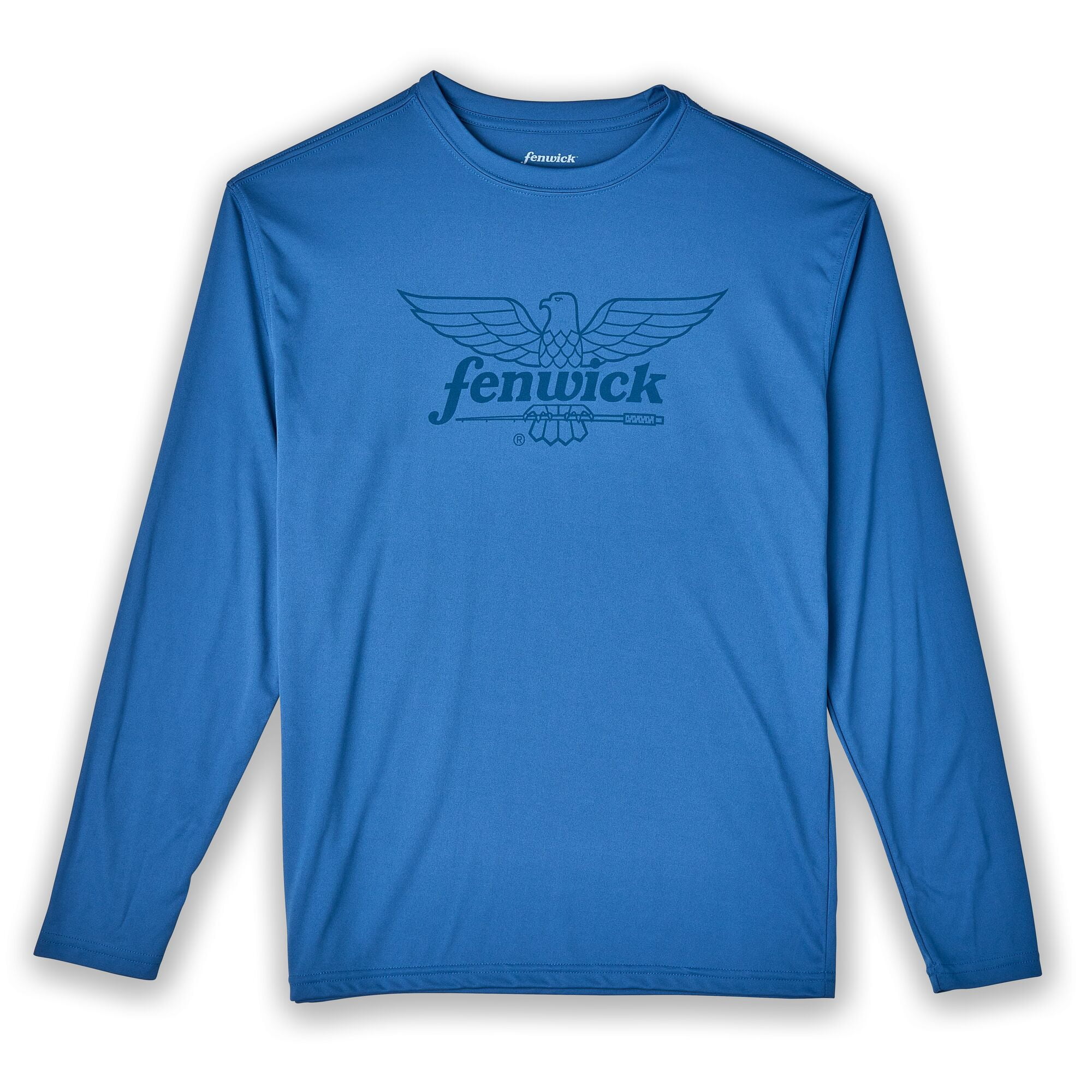 Fenwick Performance Long Sleeve Sun Shirt, River, Size L