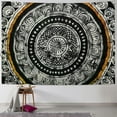Fenyluxe Boho Small Mandala Tapestry White Aesthetic Elephant