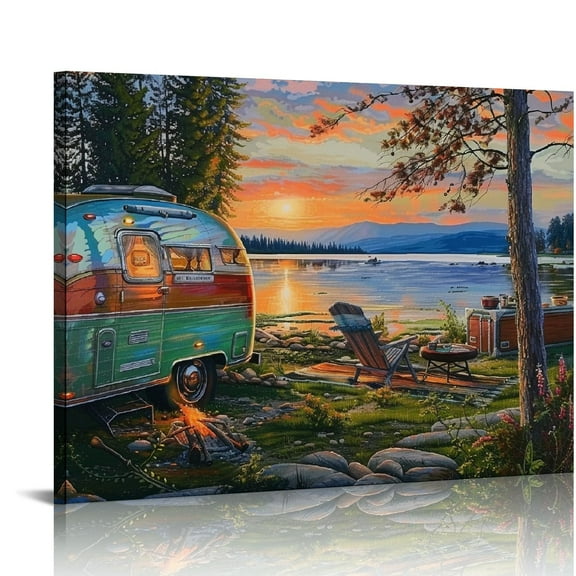 Fenyluxe  Canvas Wall Art, Wall Decor, Canvas Print, Kitchen, Bedroom, or Home Decor 20x16in