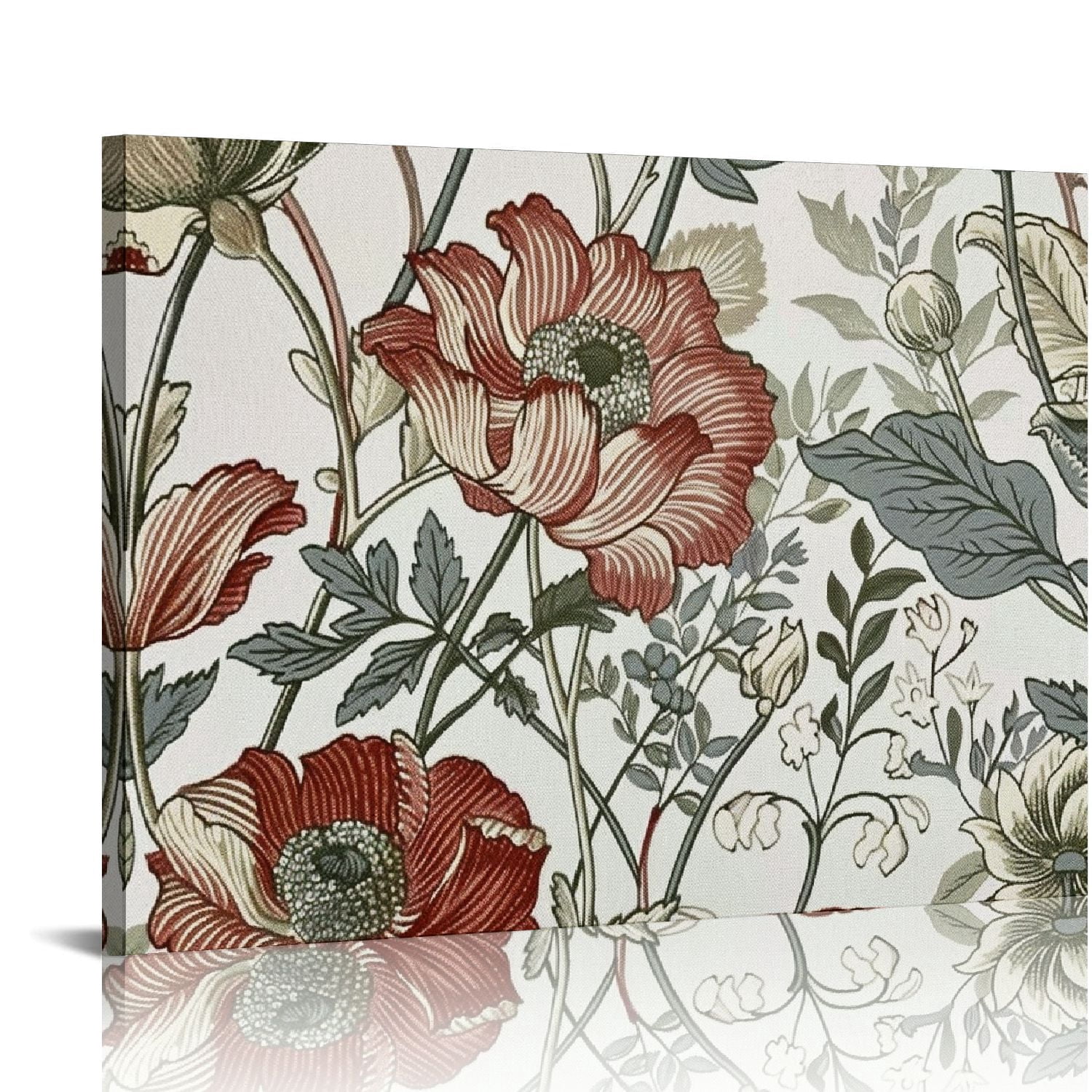 Fenyluxe Flowers Canvas Print Wall Decor Ready To Hang - Home Art Decor ...