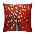 thumbnail image 1 of Fenyluxe Flowers Pillow Covers for Couch Sofa Indoor Outdoor Square Design Aesthetic Decorative 1PC 12x12in, 1 of 5