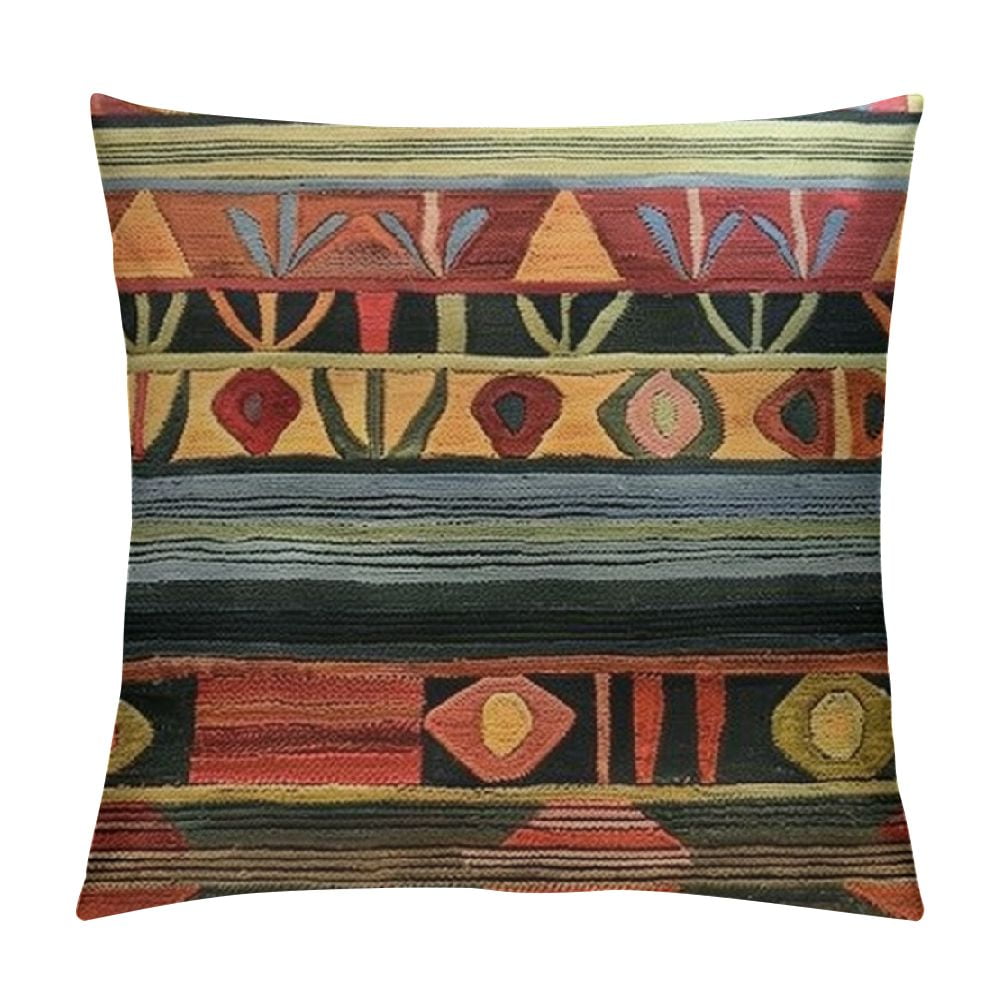 Fenyluxe Geometric Pattern Throw Pillow Covers Pillow Cases Without