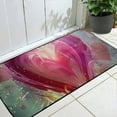 thumbnail image 1 of Fenyluxe Heart Love Light Burst Non-Slip Entrance Mat for Home - Durable Wool Felt Outdoor Rug for Home Entrance and Outdoor Areas 19.68*47.24 in, 1 of 6