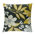 thumbnail image 1 of Fenyluxe Hello Sunshine Decorative Throw Pillow Cover, Spring Summer Yellow Daisy Floral Flower Porch Patio Outdoor Pillowcase, Just Bloom Gather Sofa Couch Cushion Case Home Decor 12x12in, 1 of 5