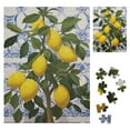 Fenyluxe Lemon Tree Fruit Wooden Jigsaw Puzzle for Adults Challenging