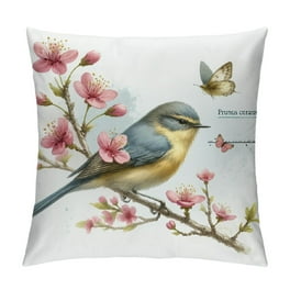Throw pillows with birds on them deals