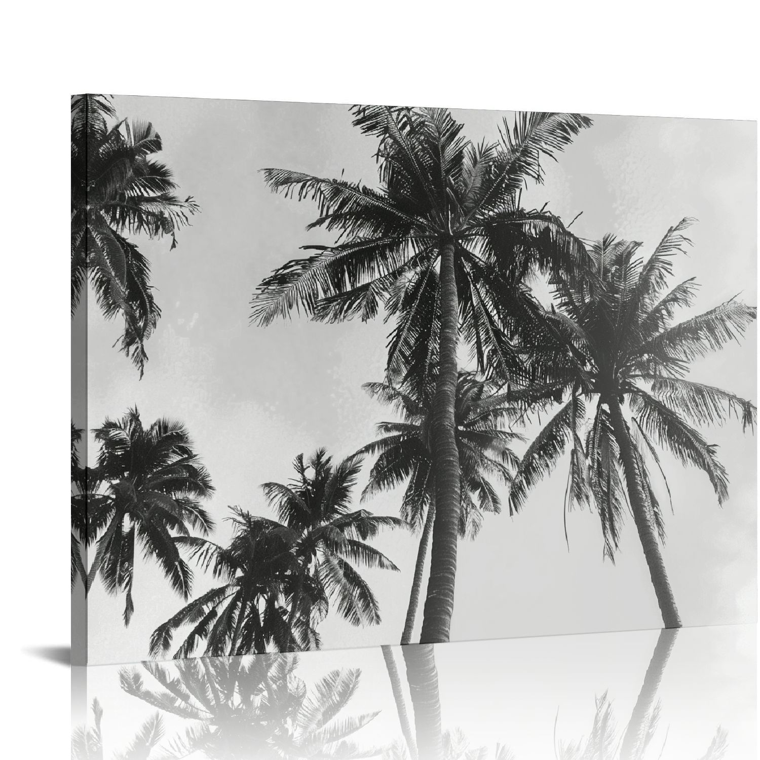 Fenyluxe Palm Trees Canvas Wall Art Decor - Ideal Choice for Home ...