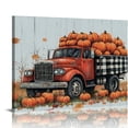 thumbnail image 1 of Fenyluxe Pumpkins Harvest Canvas Wall Art Modern Prints Ready To Hang Home Decor for Bedroom & Kitchen, Ideal Gift for Holidays 20x16in, 1 of 6