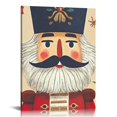 thumbnail image 1 of Fenyluxe  Retro Xmas Canvas Wall Art for Living Room Wall Decor for Bedroom Bathroom Nutcracker Paintings Modern Canvas Art Prints Ready to Hang Christmas Pictures Home Decor 12x16in, 1 of 5
