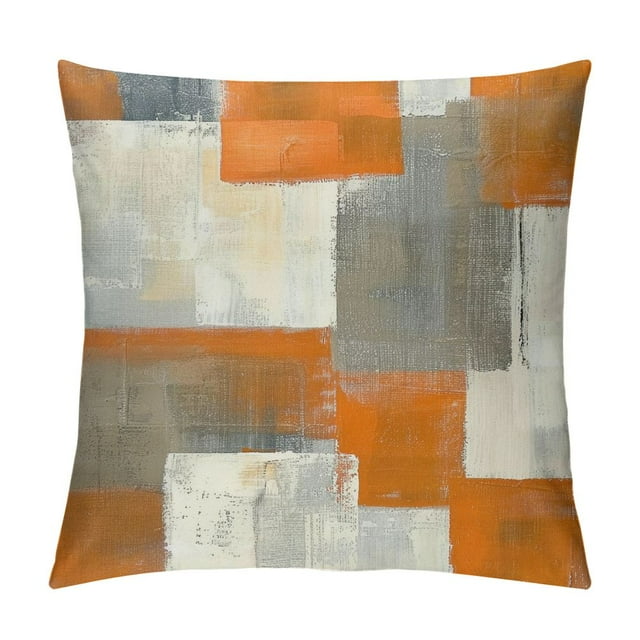 Fenyluxe Squares Throw Pillow Covers Couch Cushion for Bedroom Sofa