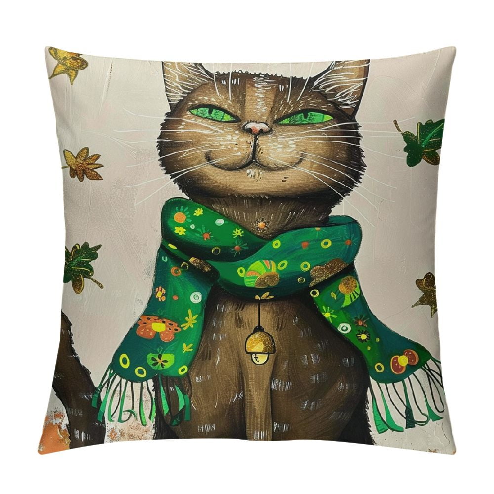 st patricks day lumbar pillow