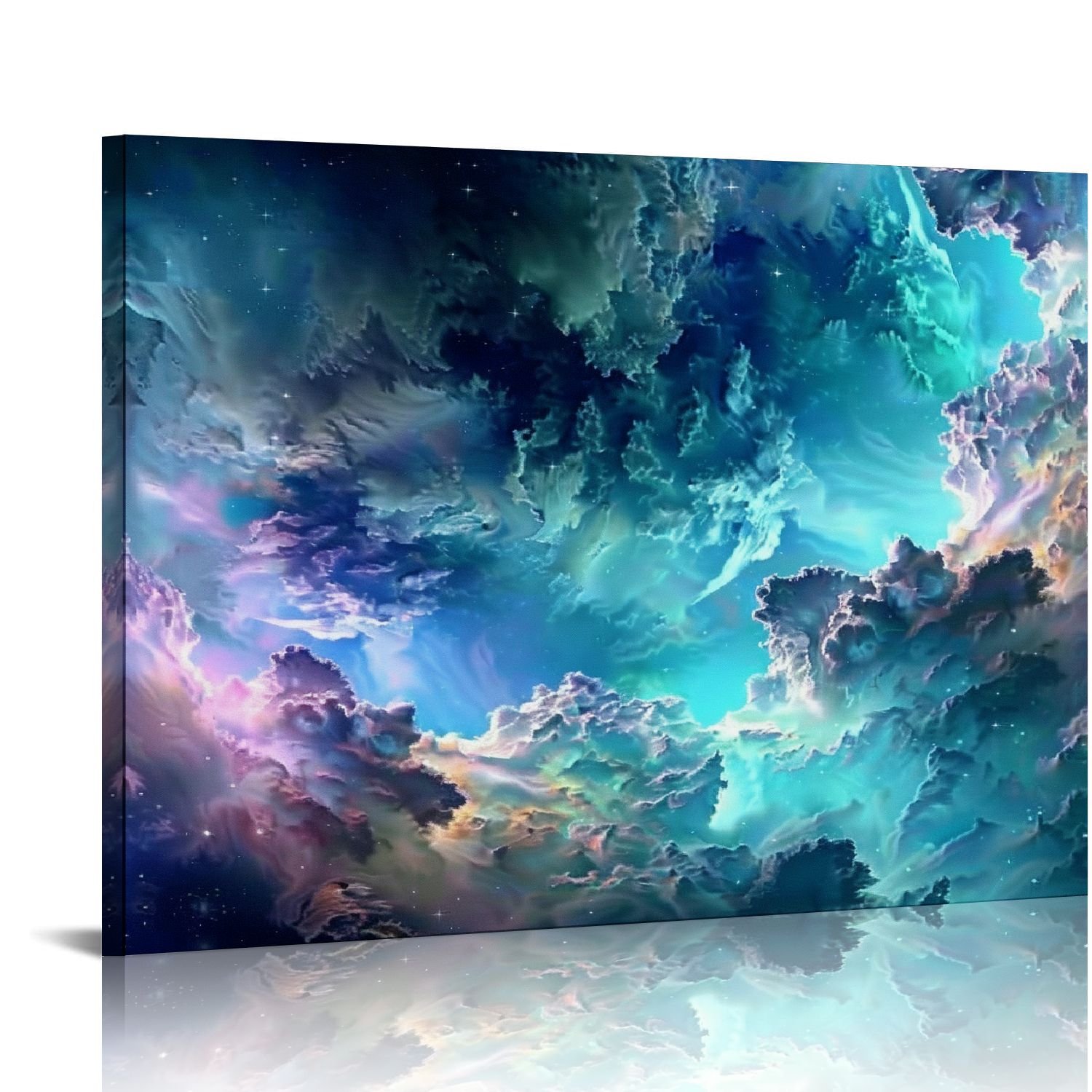 Fenyluxe Stars Canvas Art Modern Prints for Wall Decor in Bathroom ...