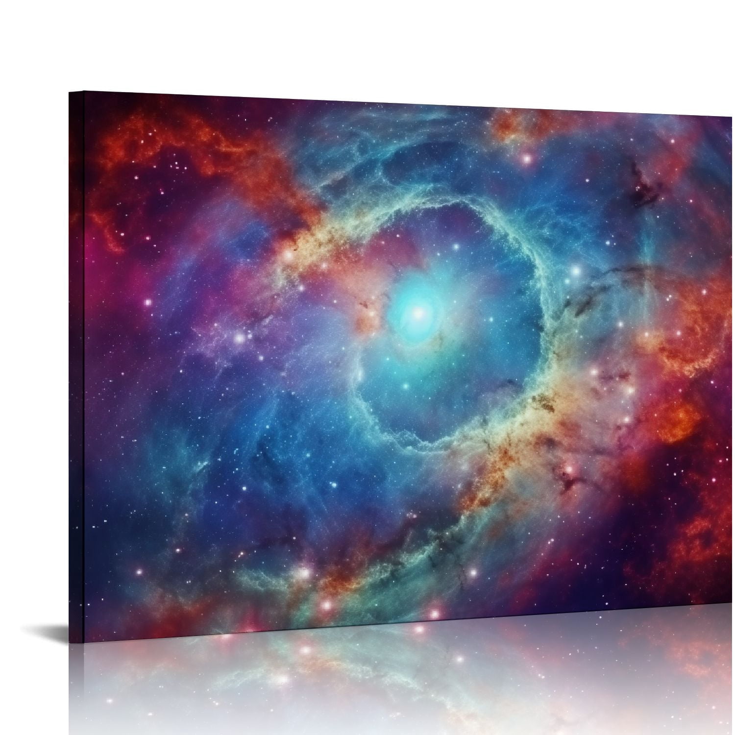 Fenyluxe Stars Nebula Canvas Print Wall Art Home Decor Ready To Hang ...