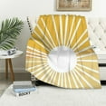 thumbnail image 1 of Fenyluxe Sunburst Circle Abstract Print Throw Blanket Flannel Material for All Seasons Bed Couch Car - Kids and Adults - Various Sizes 40x50in, 1 of 6