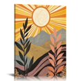 thumbnail image 1 of Fenyluxe Sunrise over Mountains Canvas Art Modern Prints Home Decoration Wall Art Gift Idea 16x20in, 1 of 5