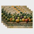 Fenyluxe Tuscan Palette Collection Placemats Set of 4 Heat