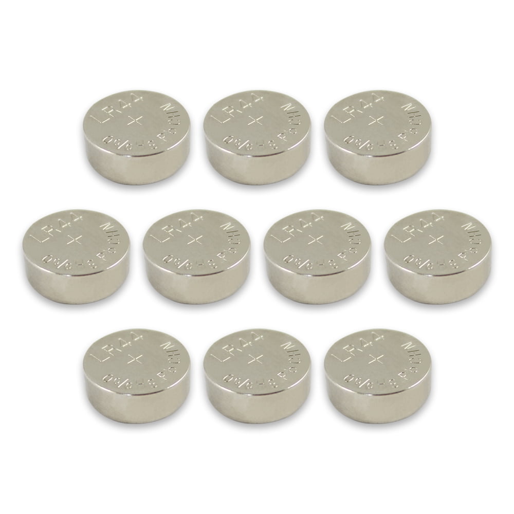 Fenzer 10pcs LR44 Batteries AG13 Button Cell Battery L1154 Battery 1.5V G13 357 303 SR44 LR1154 Button Coin Batteries