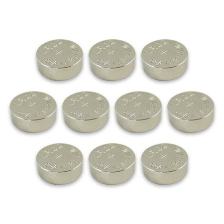Fenzer 10pcs LR44 Batteries AG13 Button Cell Battery L1154 Battery 1.5V G13 357 303 SR44 LR1154 Button Coin Batteries
