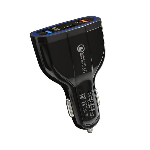 Fenzer USB C Car Charger,3-Port 40W Dual USB-C & USB-A Car Power Adapter PD/QC Fast Charging Cigarette Lighter for iPhone 16/15/14/13/12/11/Pro Max,iPad,Samsung Galaxy S25/S24/S23/S22, Pixel, Android