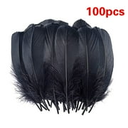 Feokm Clearance 100 × Feather, Diy Big Floating Feathers Feather Floating Hair Craft Decoration Wedding Feather, Roller Hook Clearance Sale