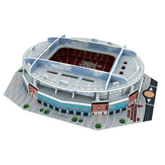Feooe DIY Three-dimensional Puzzle Football Field Model Building Stadium Assembly Toys