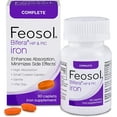 Feosol Complete Iron Supplement Caplets, Bifera Iron for High