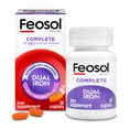 thumbnail image 1 of Feosol Complete Iron Supplement, Heme & Non-Heme Minimizes Side Effects, 30 Caplets, 1 of 8