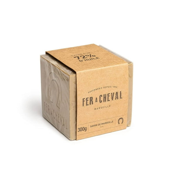 Fer A Cheval Authentic Pure Olive Marseille Soap Cube 300g/10.58oz