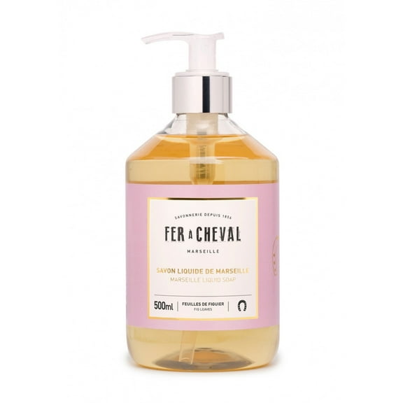 Fer  Cheval Energizing Lavender Liquid Savon Marseille Soap, 500ml/16.9fl oz