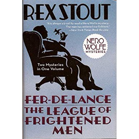Pre-Owned Fer-de-Lance & The League of Frightened Men by Rex Stout (Hardcover) English