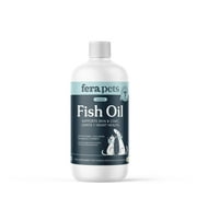 FERA PET ORGANICS Fera Pets Omega-3 Fish Oil for Dogs & Cats - With EPA, DHA & Vitamin E - Joint, Heart, & Skin Health - 8 oz