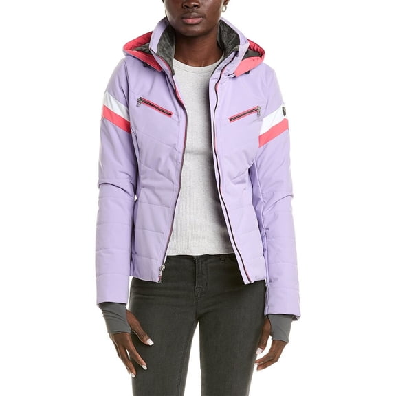 Fera womens  Ally Parka, 12, Purple