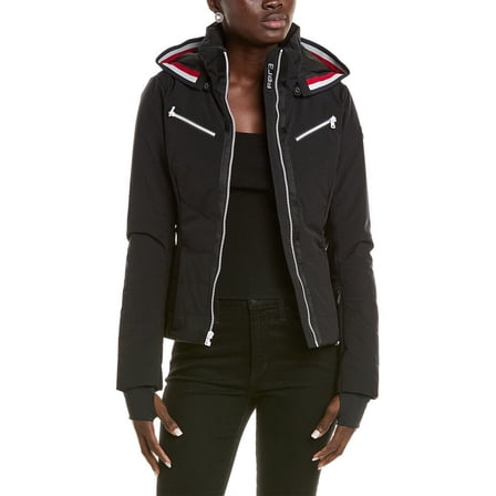 Fera womens  Lola Parka, 8, Black