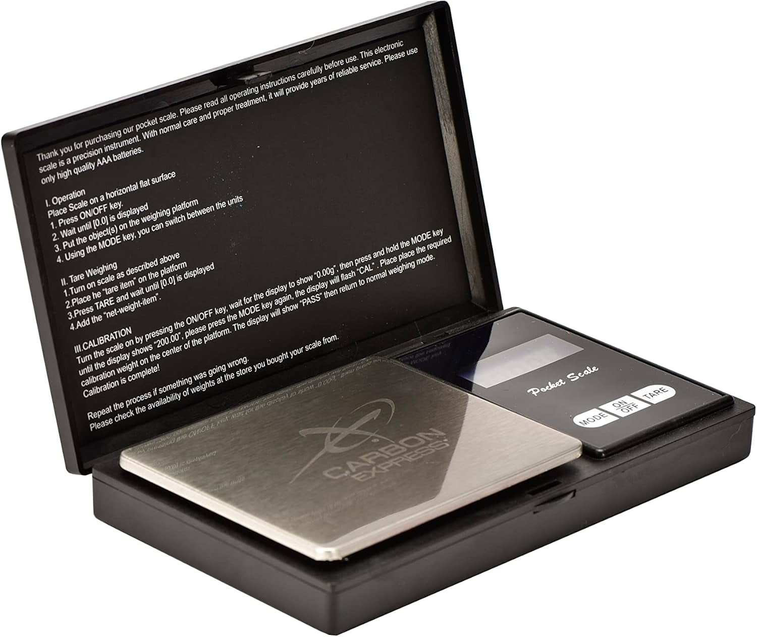 FeraDyne Carbon Express Grain Scale, Black