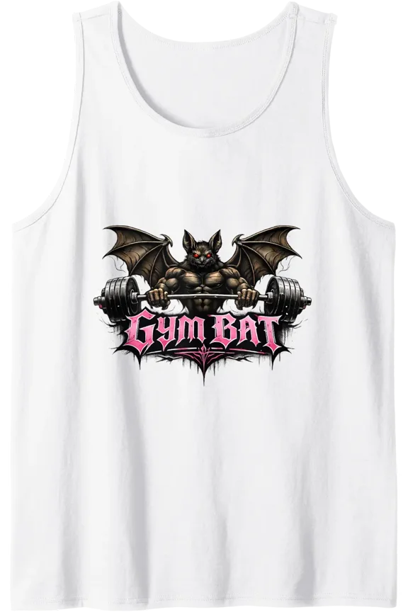 Feral Fitness Gym Bat Tank Top Size S-3XL